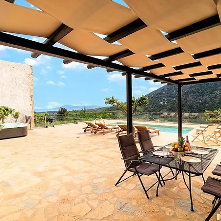 Barozziana Private Heated Pool & Jacuzzi Villa Rethymno